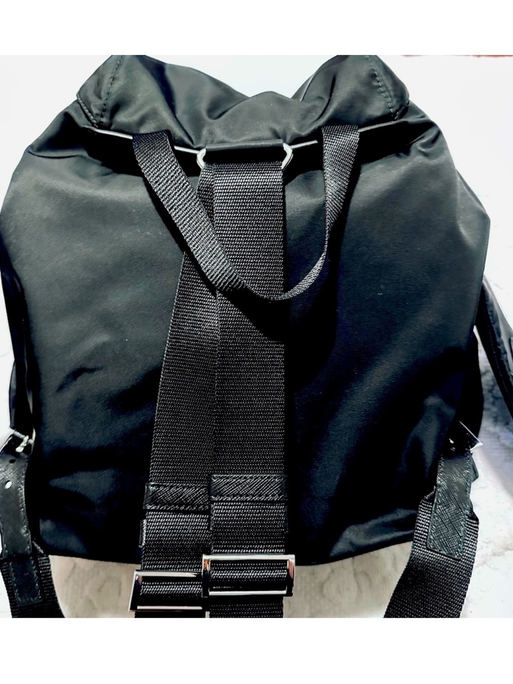 Prada | Bag | Prada Re-Nylon Medium Backpack - Picture 12 of 15